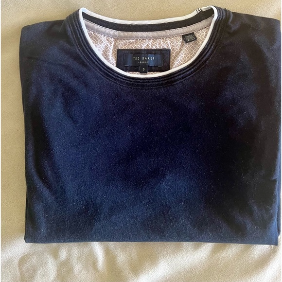 MENS Ted Baker soft drape T shirt size 3 - Picture 1 of 6